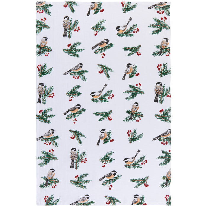 Birds & Boughs Baker's Floursack Dishtowels Set of 3