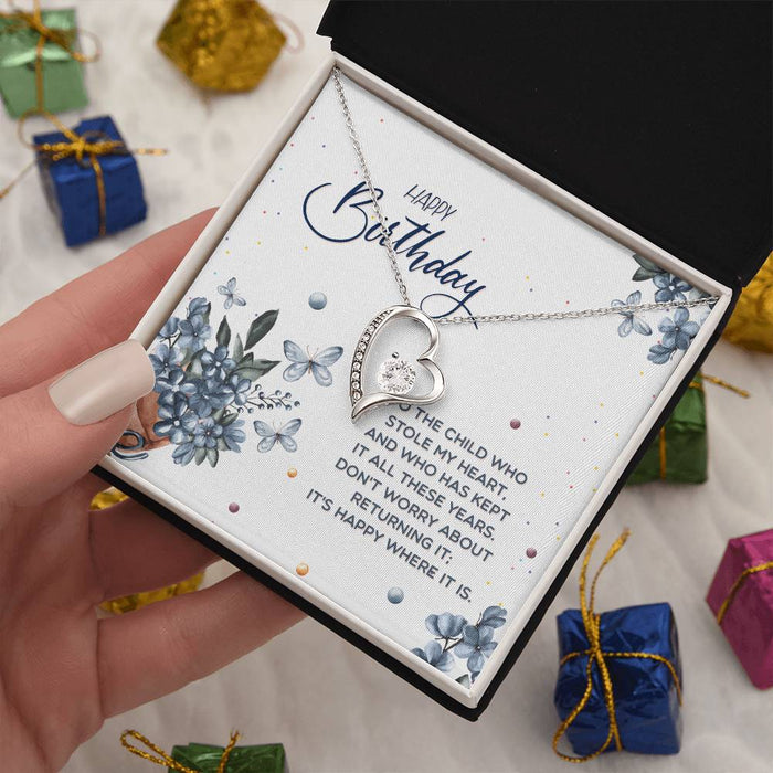 Birthday for Daughter Gifts Necklace Happy Birthday Gift for Daughter