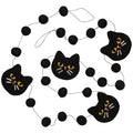 Black Cat Felt Garland