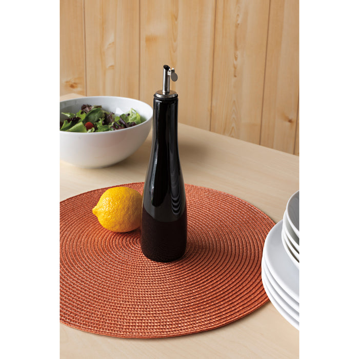 Black Ceramic Cruet