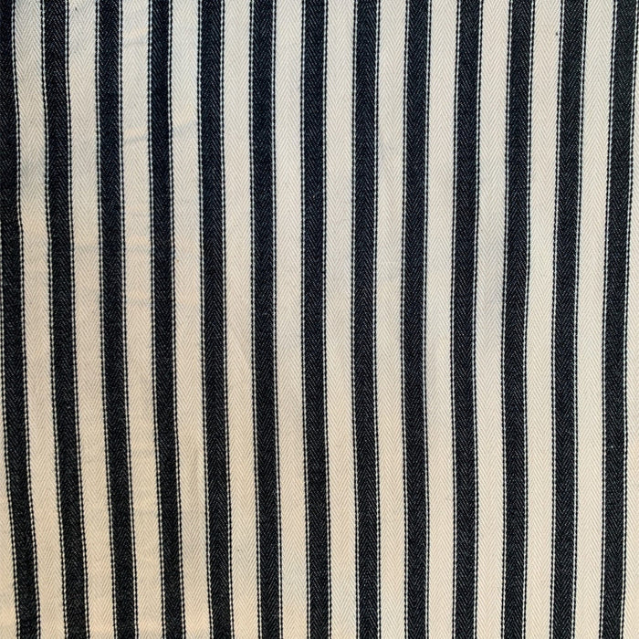 black-cotton-ticking-fabric_Little-and-Fox