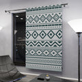 Black Out Window Curtains, 1 Piece Silverado Print Curtain for Windows