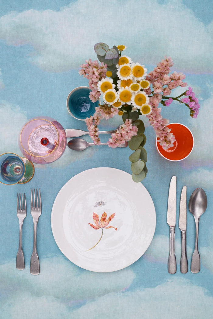 Bloom Iris Dinner Plate, 25cm