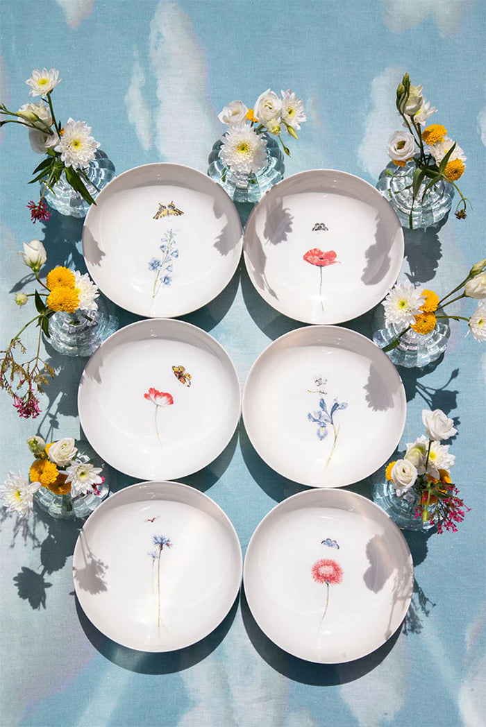 Bloom Iris Dinner Plate, 25cm