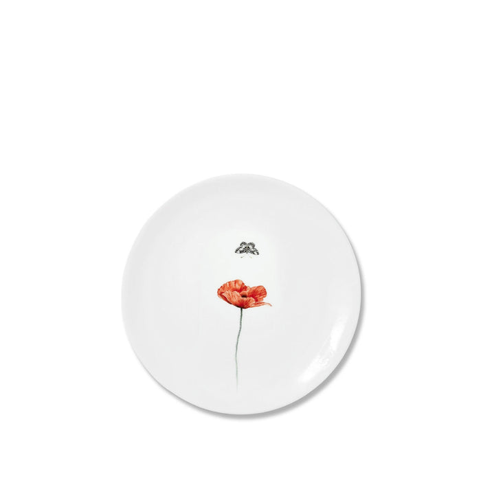 Bloom Poppy Dinner Plate, 25cm