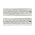 Border Trim Curtain Tieback - Set of 2