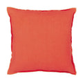 Brera Lino Nasturtium & Papaya 45x45cm Cushion
