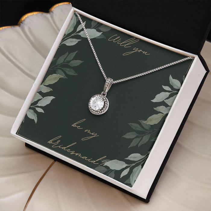 Bridesmaid Gifts Necklace Will you be my Bridesmaid Jewelry Gift