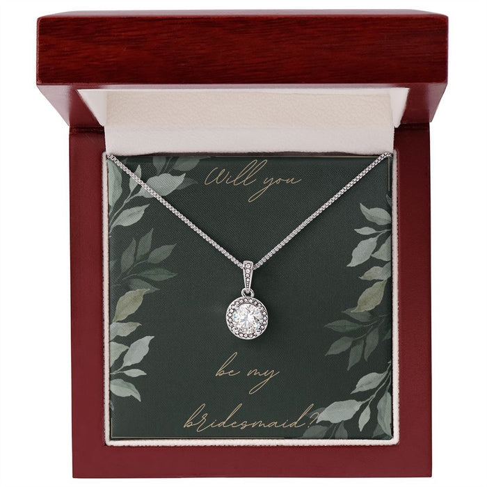 Bridesmaid Gifts Necklace Will you be my Bridesmaid Jewelry Gift