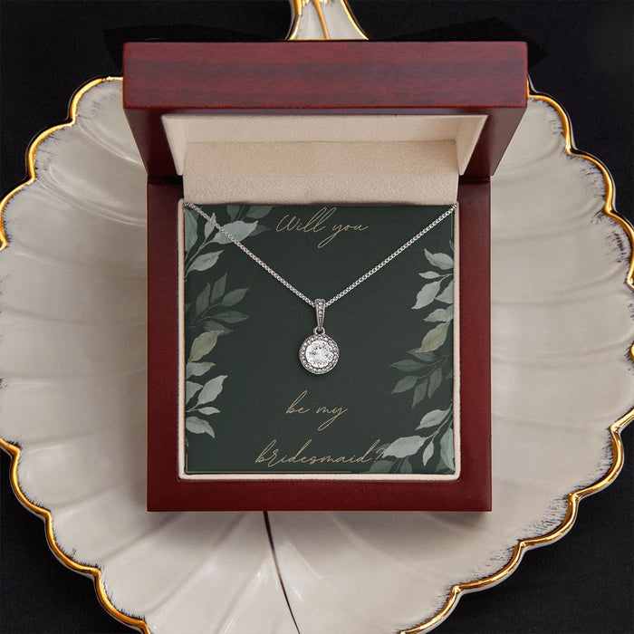 Bridesmaid Gifts Necklace Will you be my Bridesmaid Jewelry Gift