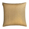 Bronze Damask Geometric 55x55cm Cushion