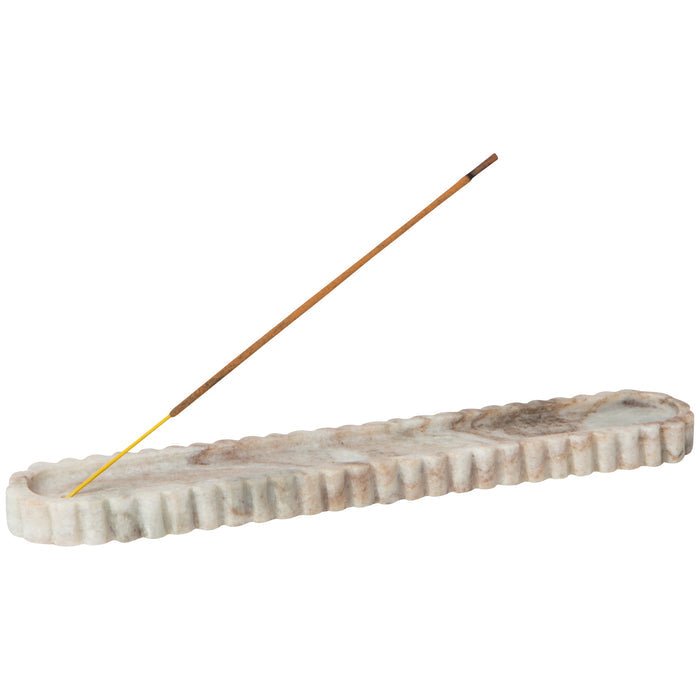 Brown Marble Incense Holder