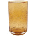 Bubbled Glass 17 oz - Amber