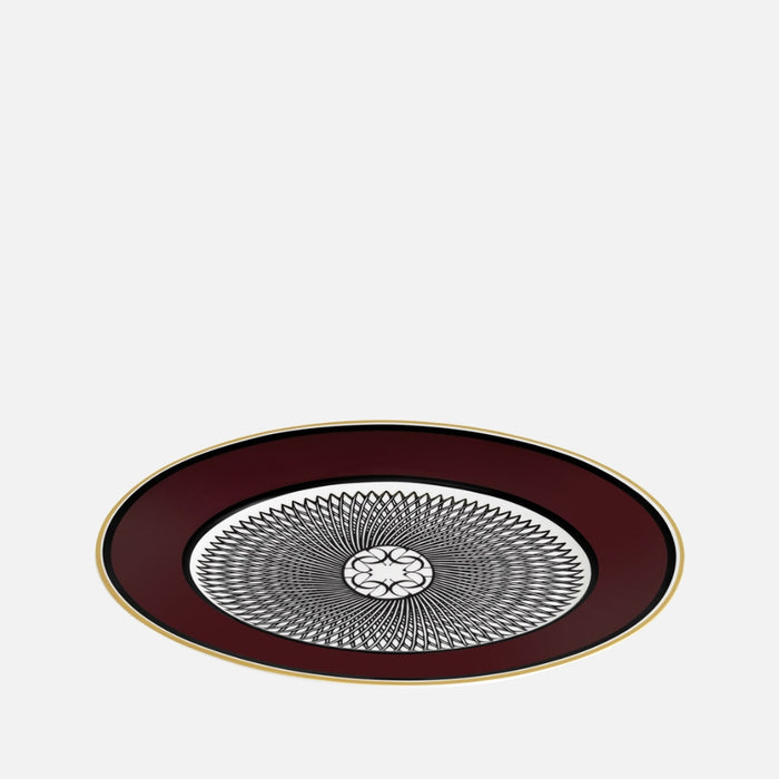 Burgundy Dessert/Salad Plate (Ø 22cm)