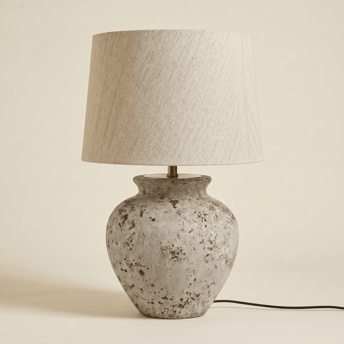 Burlap 20" Cone Lampshade