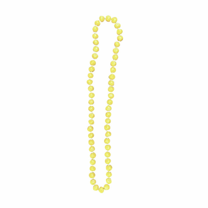 Buttercup Beaded Resin Necklace