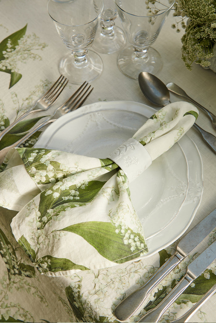 Cambridge Dessert Plate by Astier de Villatte, 25cm