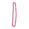 Candy Pink Beaded Resin Necklace