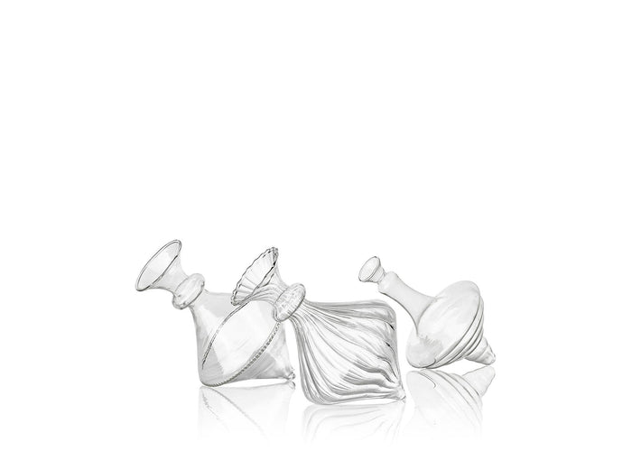 Cara Glass Flower Vase, 16cm