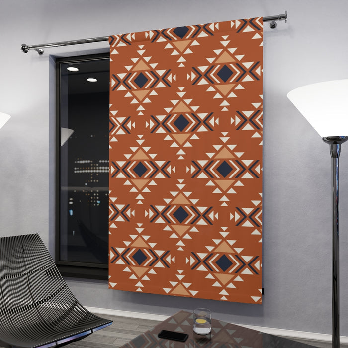 Casablanca Window Curtains (1 Piece) Black Out Curtain Southwestern