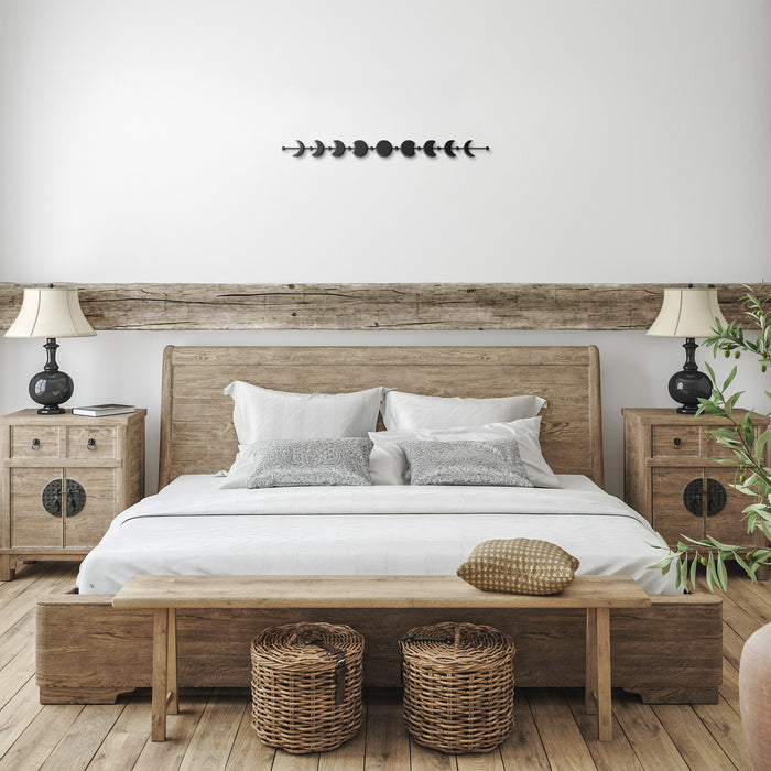 Celestial Moon Phases Metal Wall Art Decor