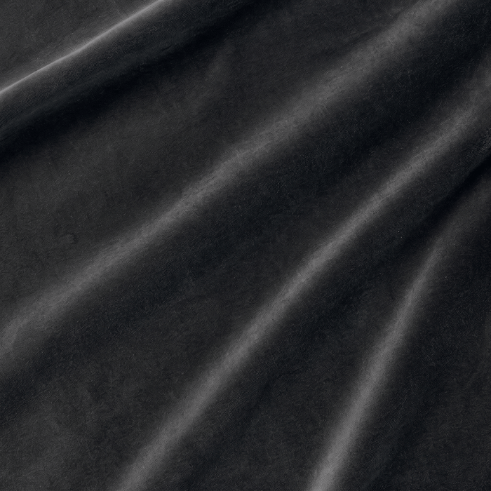 Charcoal Drapery Velvet Fabric