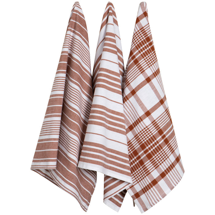 Chestnut Brown Jumbo Towel Set of 3