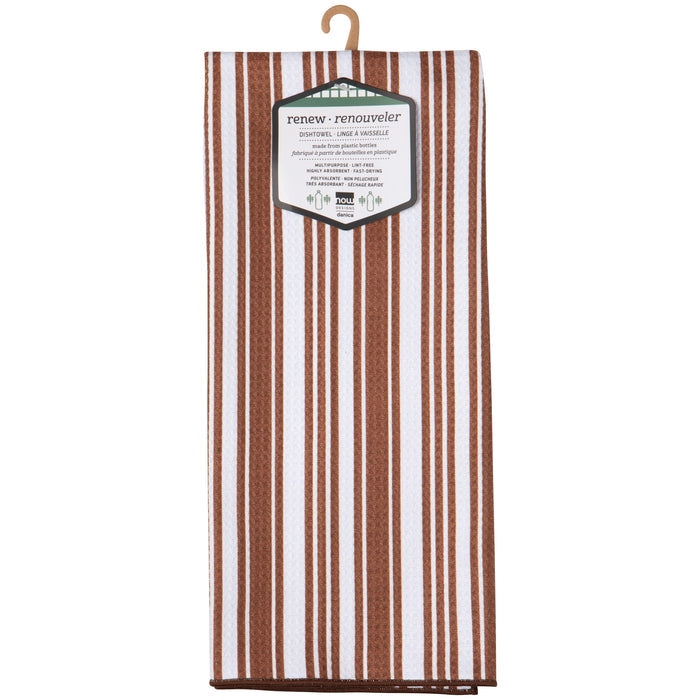Chestnut Brown Recycled Microfibre Dishtowel