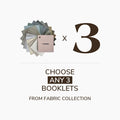 Choose any three Cozyology fabric booklets