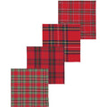Christmas Plaid Napkins Set of 4