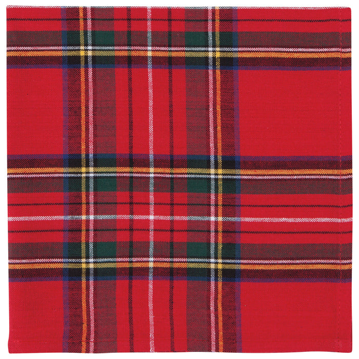 Christmas Plaid Napkins Set of 4