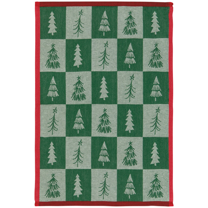Christmas Tree Jacquard Dishtowel