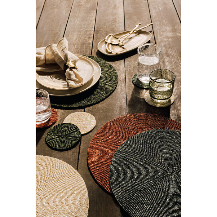 Cinnamon Stick Beaded Placemat