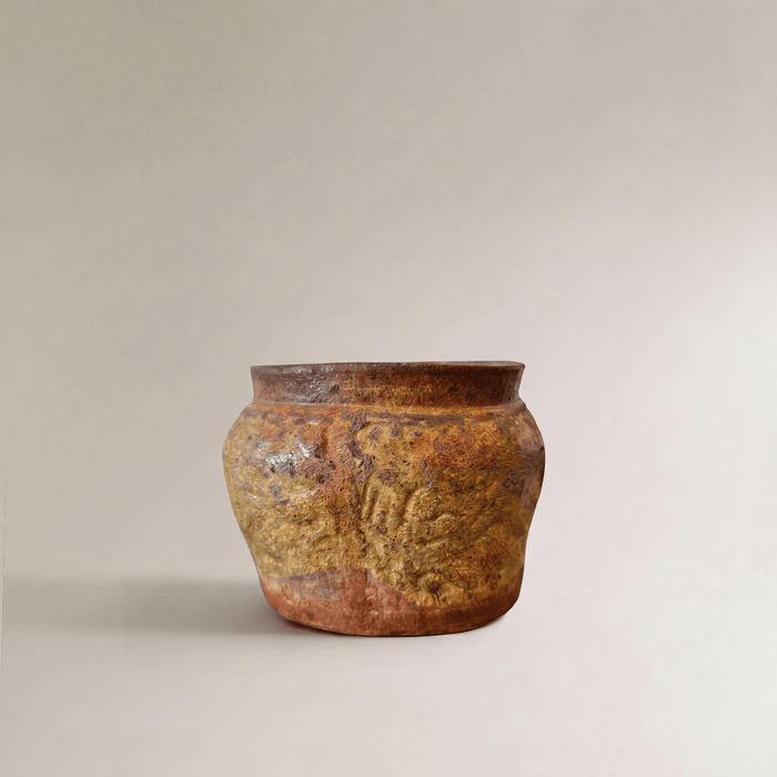 Citrine Ceramic Pot