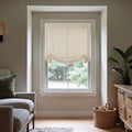Cloud Cotton Sheer | Tulip Relaxed Roman Shades