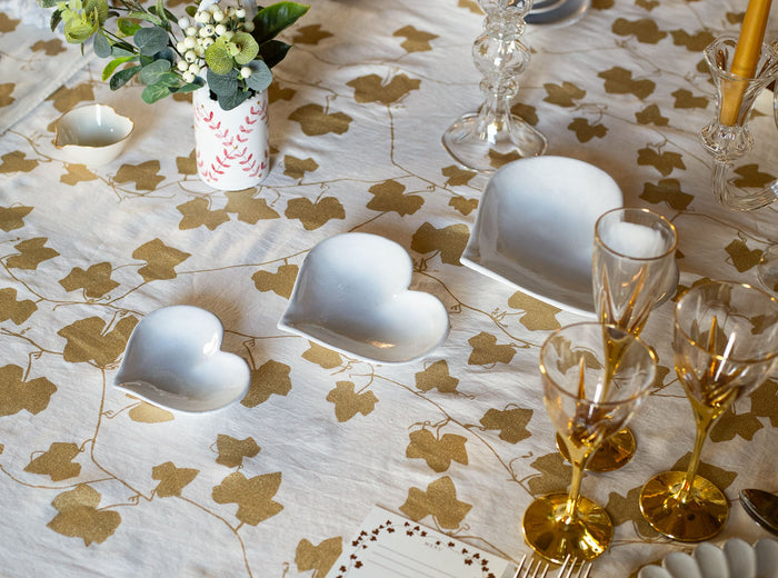 Coeur Dish by Astier de Villatte, 14cm