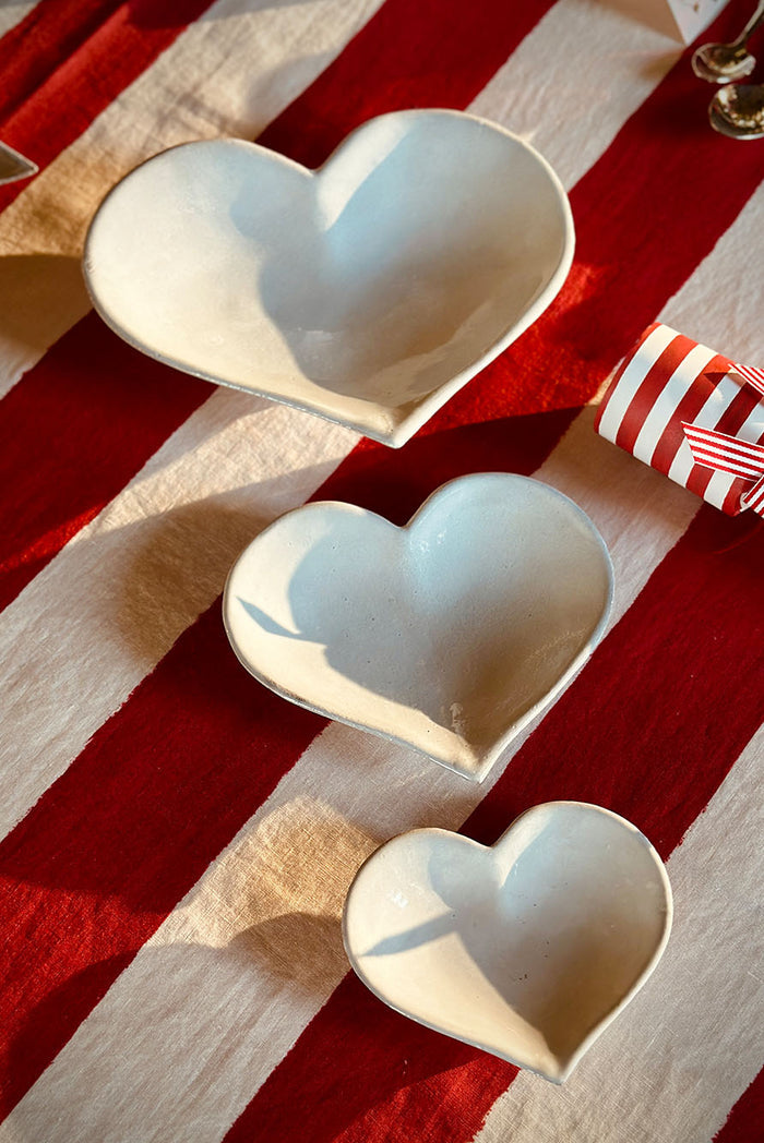 Coeur Dish by Astier de Villatte, 14cm