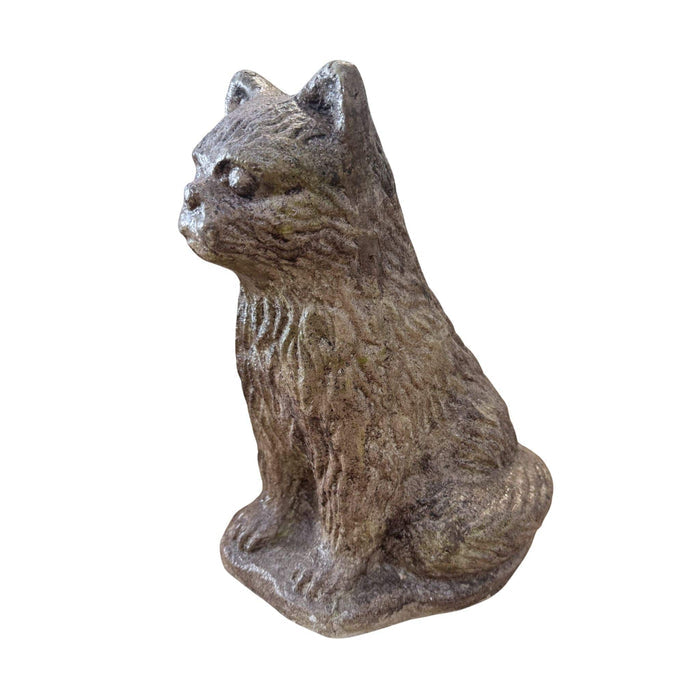 Concrete Cat Sculpture