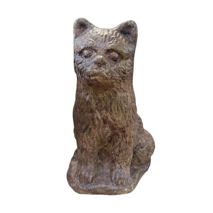 Concrete Cat Sculpture
