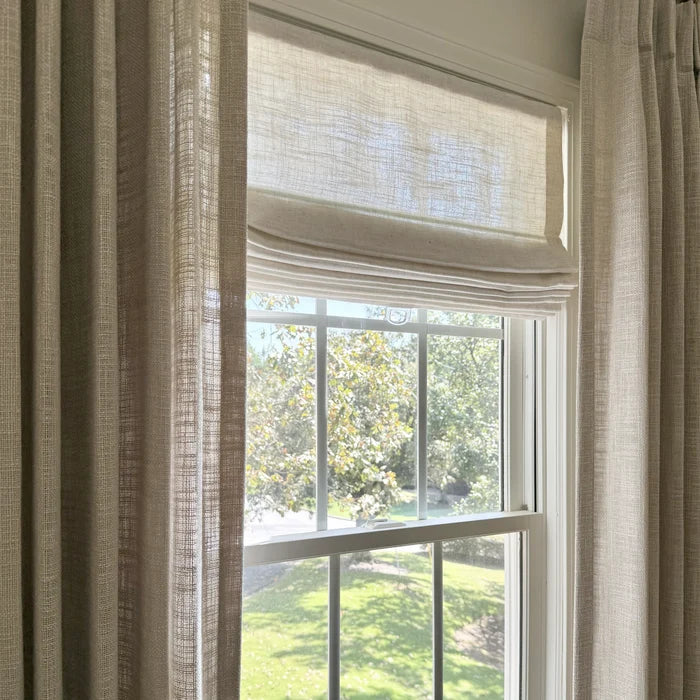 Corded Roman Shades