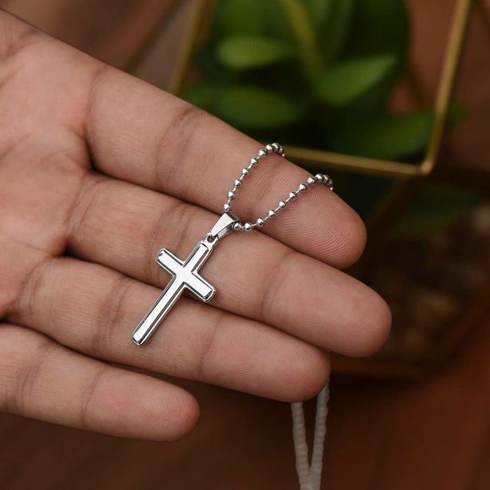 Cross Necklace for Mom Happy Mother's Day Gift from Son, Mothers Day gifts