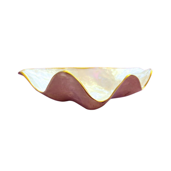 Crushed Shell Mini Clam Bowl