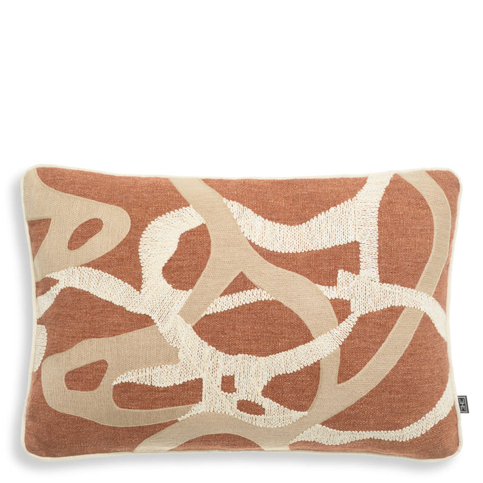 Cushion Saphira Rectangular Orange - Image 1