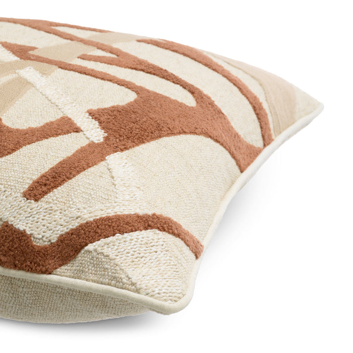 Cushion Saphira Square I Natural Orange - Image 3