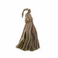 Textured tassel on a white background