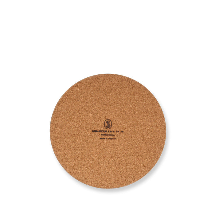 Dahlia 'Bouquet' Round Cork-Backed Placemat in Multicolour, 34cm