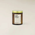 Dark Vanilla Soy Candle Small