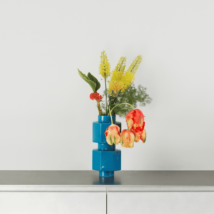 Deko Object - Hexagon - Petrol Blue