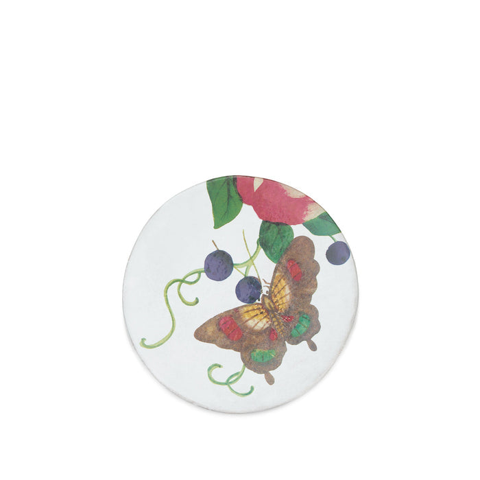 Delicate Rose Plate by Astier de Villatte, 17.5cm