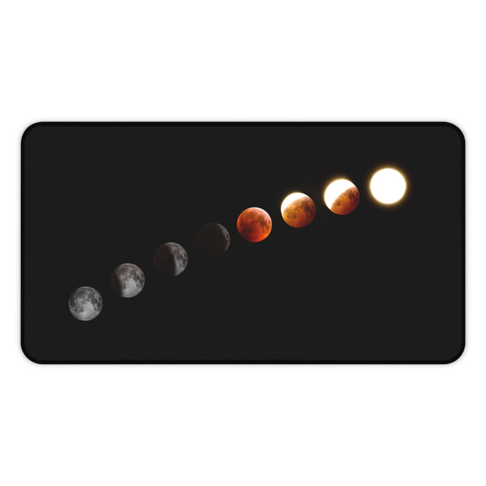Desk Mat, Office Accessories, Moon Phases, Celestial, Office Decor, Computer Accessories - Dakoda Goods & Co.